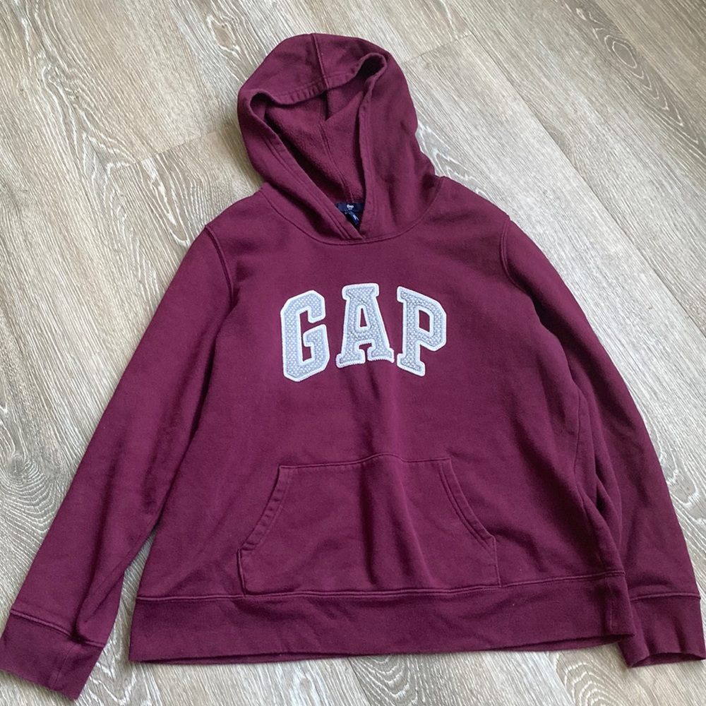 GAP Women’s Burgundy Hoodie